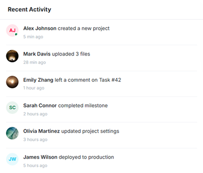 RedDash admin template dark mode – dark dashboard layout